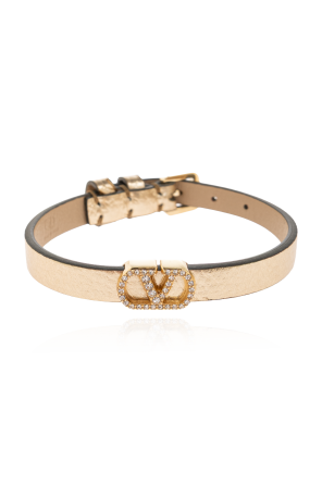 Valentino Garavani Leather bracelet with studs | Women's | Vitkac